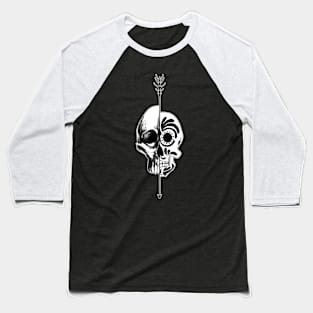 Mirrored Death Baseball T-Shirt